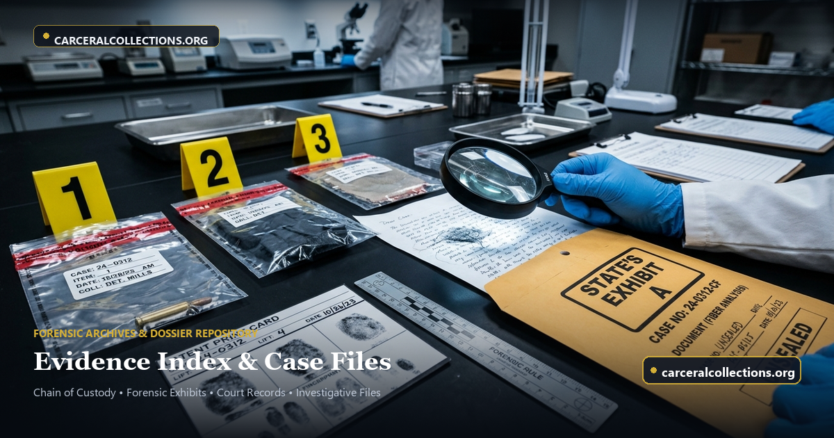 Evidence Index