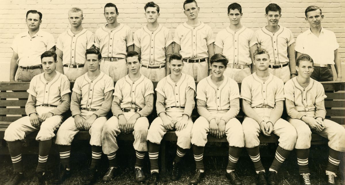 Baseball team at Florida Industrial School, 1957