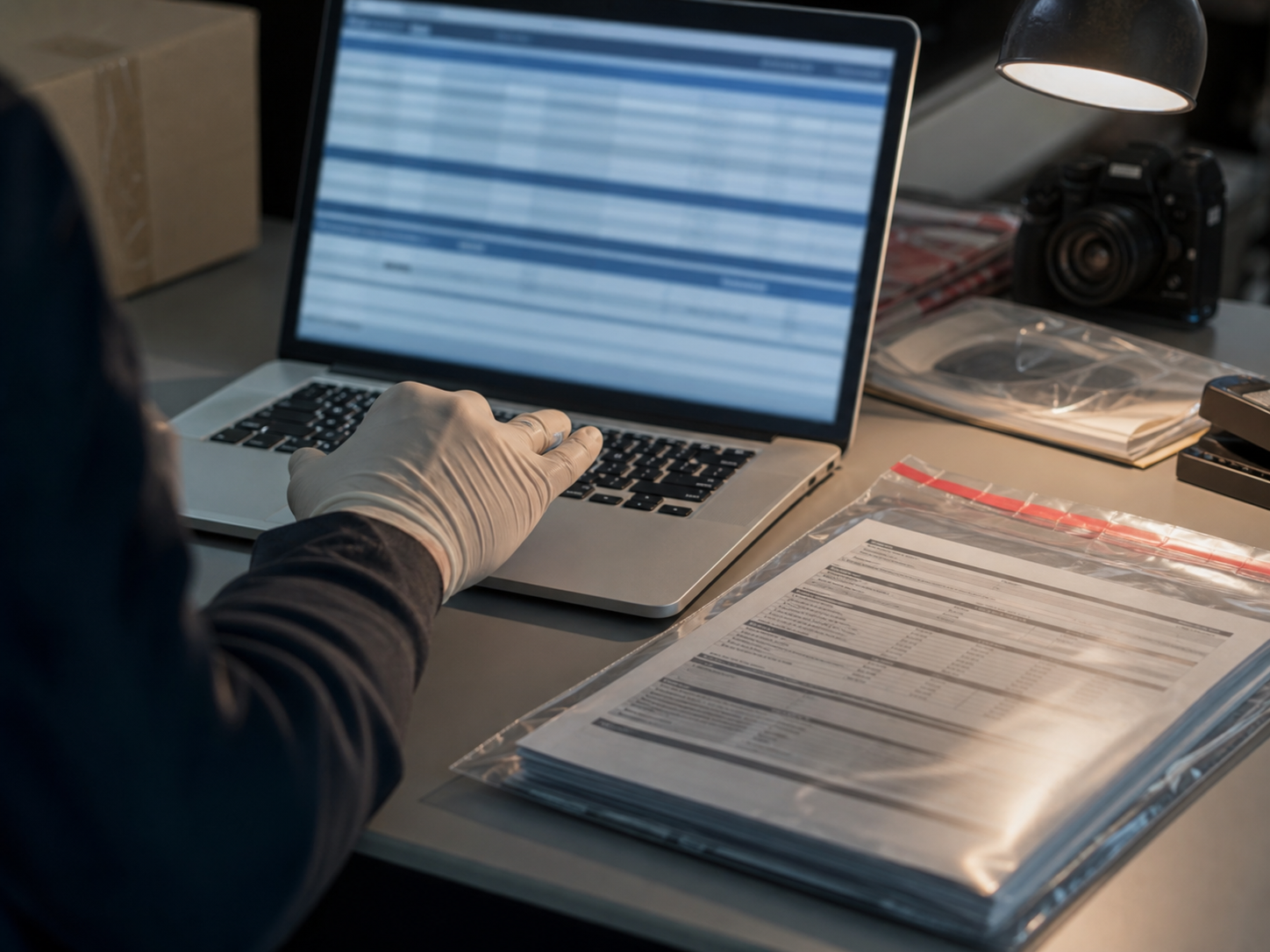 Digital evidence in a fraud investigation